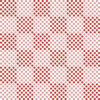 Red checker pattern with dot inside. checker seamless pattern vector. checker pattern. Decorative elements, floor tiles, wall tiles, bathroom tiles, swimming pool tiles. vector