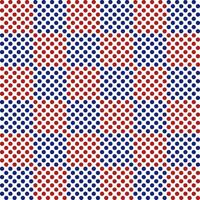 4th of July checker pattern with dot inside. checker seamless pattern vector. checker pattern. Decorative elements, floor tiles, wall tiles, bathroom tiles, swimming pool tiles. vector