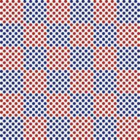 4th of July checker pattern with dot inside. checker seamless pattern vector. checker pattern. Decorative elements, floor tiles, wall tiles, bathroom tiles, swimming pool tiles. vector