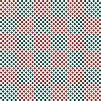 Christmas checker pattern with dot inside. checker seamless pattern vector. checker pattern. Decorative elements, floor tiles, wall tiles, bathroom tiles, swimming pool tiles. vector