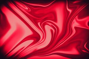 Beautiful abstraction of liquid paints in slow blending flow mixing together gently photo