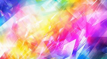 Abstract colorful background AI Generative photo