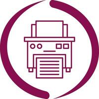 Printer Vector Icon