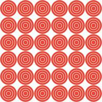 Red circle pattern. Circle vector seamless pattern. Decorative element, wrapping paper, wall tiles, floor tiles, bathroom tiles.