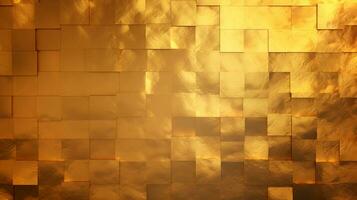 Abstract Golden background AI Generative photo