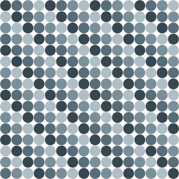 Grey tile background, Circle mosaic tile background, Tile background, Seamless pattern, Mosaic seamless pattern, Mosaic tiles texture or background. Bathroom wall tiles, swimming pool tiles. vector