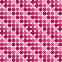 Pink tile background, Circle mosaic tile background, Tile background, Seamless pattern, Mosaic seamless pattern, Mosaic tiles texture or background. Bathroom wall tiles, swimming pool tiles. vector