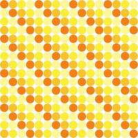 Yellow tile background, Circle mosaic tile background, Tile background, Seamless pattern, Mosaic seamless pattern, Mosaic tiles texture or background. Bathroom wall tiles, swimming pool tiles. vector