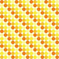 Yellow tile background, Circle mosaic tile background, Tile background, Seamless pattern, Mosaic seamless pattern, Mosaic tiles texture or background. Bathroom wall tiles, swimming pool tiles. vector