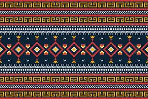 ethnic geometric seamless pattern. Geometric ethnic pattern can be used in fabric design for clothes, decorative paper, wrapping, textile, embroidery, illustration, vector, carpet vector