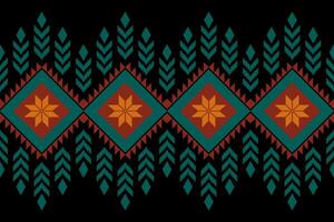 ethnic geometric seamless pattern. Geometric ethnic pattern can be used in fabric design for clothes, decorative paper, wrapping, textile, embroidery, illustration, vector, carpet vector