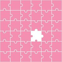 Pink jigsaw pattern. jigsaw line pattern. jigsaw seamless pattern. Decorative elements, clothing, paper wrapping, bathroom tiles, wall tiles, backdrop, background. vector