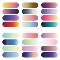 resumen de colores paleta guía. rgb color vector