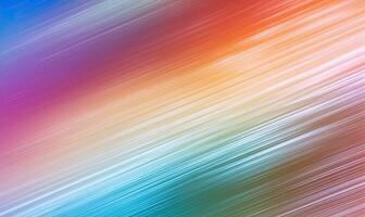 Abstract rainbow wave wallpaper. Holographic background. For banner, postcard, book illustration. Created with generative AI tools photo