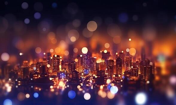 ligero mediante mojado ventanas noche festival antecedentes. para bandera, tarjeta postal, libro ilustración. creado con generativo ai herramientas foto