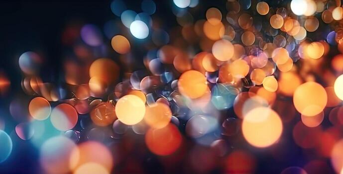 ligero mediante mojado ventanas noche festival antecedentes. para bandera, tarjeta postal, libro ilustración. creado con generativo ai herramientas foto