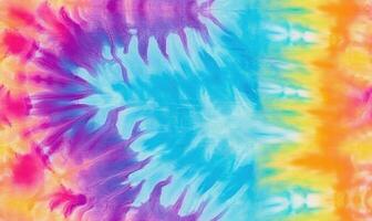 Watercolor indigo tie-dye wallpaper. Japanese coloring ornaments. Created with AI tools photo