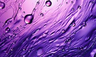 Purple swirls wallpaper. Created with generative AI tools photo