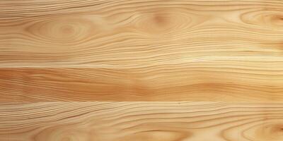 Landscapes with Soft Edges. A Smooth and Polished Maple Wood Grain Background. AI Generative photo