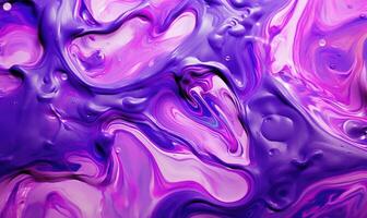 Purple swirls wallpaper. Created with generative AI tools photo