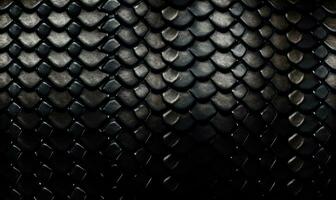 Snake skin background. Animalistic crocodile texture. For banner, postcard, book illustration. Created with generative AI tools photo