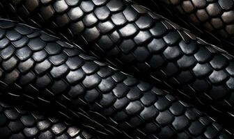 Snake skin background. Animalistic crocodile texture. For banner, postcard, book illustration. Created with generative AI tools photo