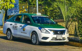 puerto escondido oaxaqueño mexico 2023 vistoso Taxi taxi coche y transporte en puerto escondido México. foto