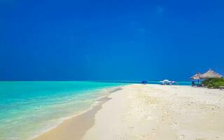 Natural tropical turquoise sandbank islands Madivaru Finolhu Rasdhoo Atoll Maldives. photo