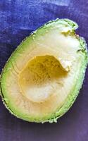 Popular vegetable and food of Mexico the avocado. photo