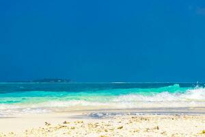 Natural tropical turquoise sandbank islands Madivaru Finolhu Rasdhoo Atoll Maldives. photo