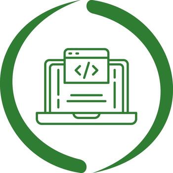 Coding Vector Icon