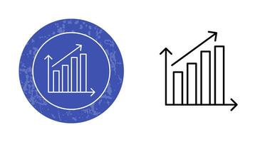 Rising Statistics Vector Icon