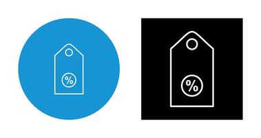 Unique Discount Tag II Vector Icon