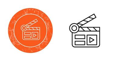 Clapper Board Vector Icon