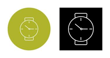 icono de vector de reloj de pulsera