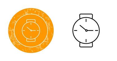 icono de vector de reloj de pulsera