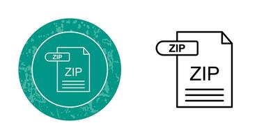 ZIP Vector Icon