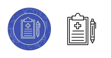 Medical Record Vector Icon