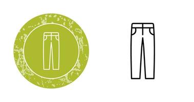 Men's Pants Vector Icon