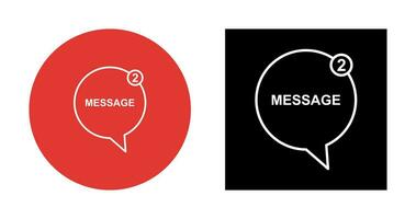 icono de vector de burbujas de mensaje