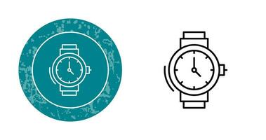 icono de vector de reloj de pulsera