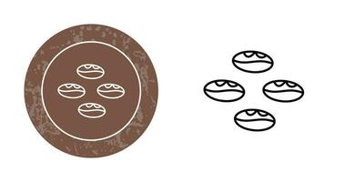 Coffee Beans Vector Icon