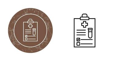 Medical Report Vector Icon