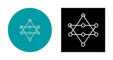 Unique Networks Vector Icon