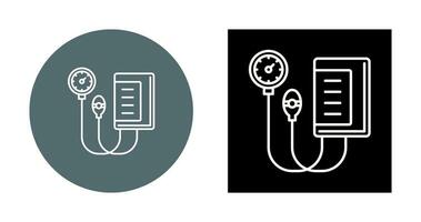 Blood Pressure Gauge Vector Icon