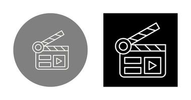 Clapper Board Vector Icon