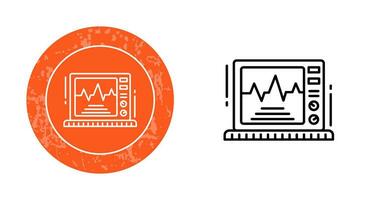 Ekg Monitor Vector Icon