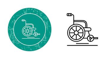 Wheel Chair Vector Icon