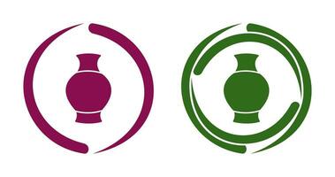 Antique Jar Vector Icon