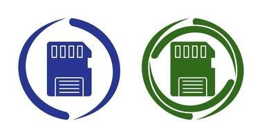 Memory Card Vector Icon